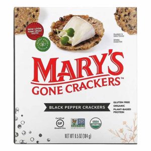Mary's Gone Crackers – Schwarzer Pfeffer – Cracker – 6,5 oz