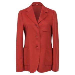 Bottega Veneta Blazer – Rot, Wolle, 7833146458172