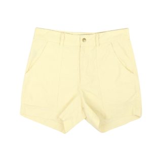 Shorts – Sahne, Cord, leicht
