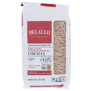 Delallo – Pasta – Vollkornweizen – Orzo – 16oz