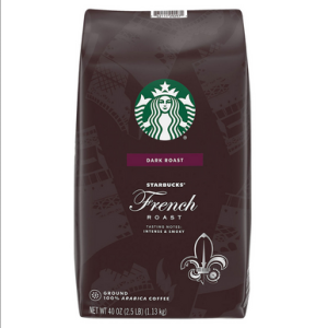 Starbucks – französische Röstung – gemahlener Kaffee – Bohnen – 40 oz
