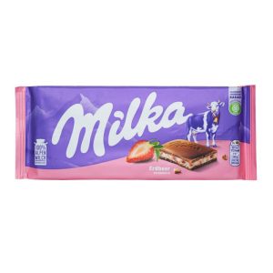 Milka – Erdbeeren – Joghurt – Riegel – 100g