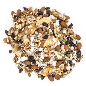 Bio – roh – Frucht – Nüsse – Nuss-Frucht-Mischung – Großpackung – 20 lb