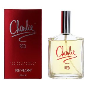 Charlie Red von Revlon – 3,4 oz, Eau de Toilette, Spray, für Damen