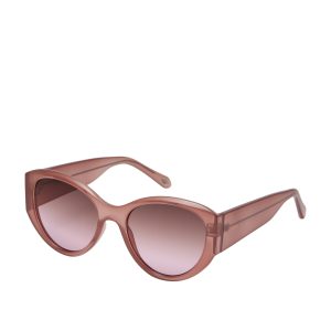 Fossil Damen-Sonnenbrille – Katzenaugenform, 7165877715004