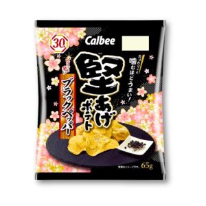 Calbee – Kartoffelchips – Schwarzer Pfeffer