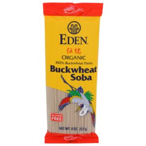 EDEN FOODS – Nudeln – Soba – Buchweizen – 100% – 8 oz – Packung – 1