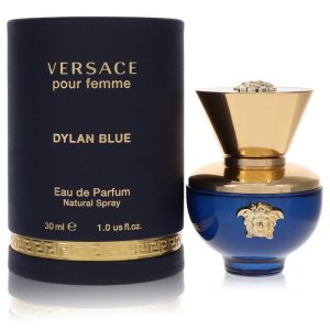 Versace Pour Femme Dylan Blue von Versace – Eau de Parfum, Spray, 1 oz, für Damen, 7827792855100