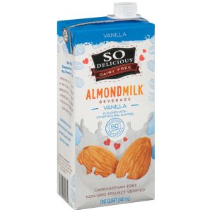 So Delicious – milchfrei – Mandeldrink – Vanille – 946 ml