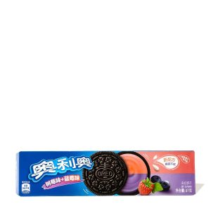 Oreo – Kekse – doppelt – Frucht – Heidelbeeren – Himbeeren