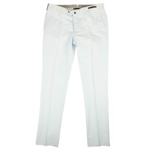 Pantaloni Torino Anzughose aus Stretch-Baumwolle in schmaler Passform – Blau