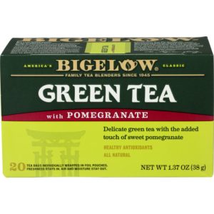 Bigelow – Grün – Granatapfel – Tee – 20 – Beutel – 1.37 oz – Packung – 6