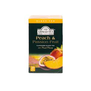 AHMAD TEA – Pfirsich – Passionsfrucht – Frucht – Schwarztee