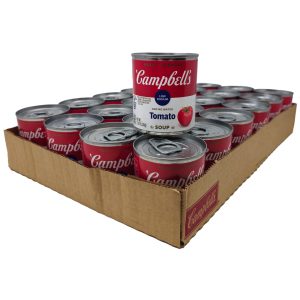 Karton – 24 – Campbell's – natriumreduziert – Tomaten – Suppe – 7,25 oz