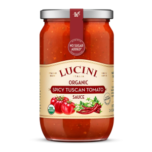 Lucini – scharf – Tomaten – Pasta – Sauce – 24 oz – Packung – 6