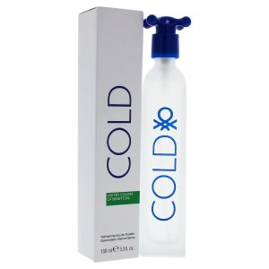 Cold von United Colors of Benetton – 3,3 oz, Eau de Toilette, Spray, für Herren