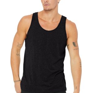 BELLA + CANVAS Herren-Tanktop – Jersey, 1, 2