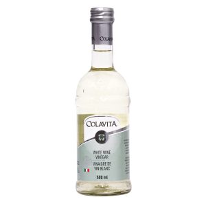 Colavita – Weißweinessig – Glas – 17 oz – Packung – 12