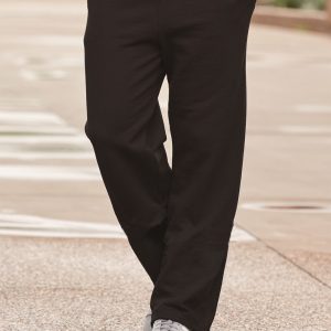 JERZEES Herren-Hose – NuBlend, mit offenem Beinabschluss, mit Taschen, 974MP