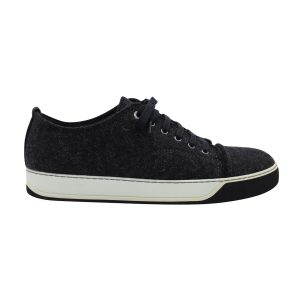 Lanvin Sneaker – DDB1, Schwarz, Wolle, 7748711579708