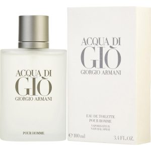 Acqua Di Gio von Giorgio Armani – Eau de Toilette, Spray, 3,4 oz, für Herren