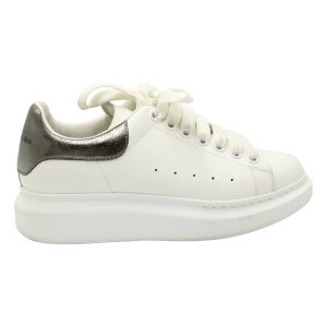 Alexander McQueen Sneaker – Oversize, Weiß, Kalbsleder, Leder, 7703691624508