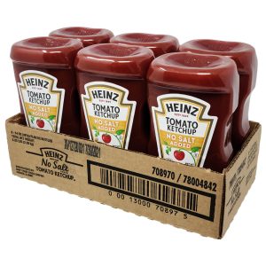Karton – 6 – Heinz – Tomaten – Ketchup – ohne Salzzusatz