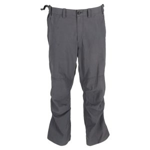 Issey Miyake Hose – gerades Bein, Grau, Nylon