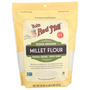 Bob's Red Mill – Mehl – Hirse – 20 oz – Packung – 4