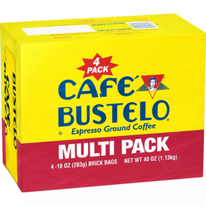 Cafe Bustelo – Espresso – gemahlener Kaffee – 10 oz – 4 Packung
