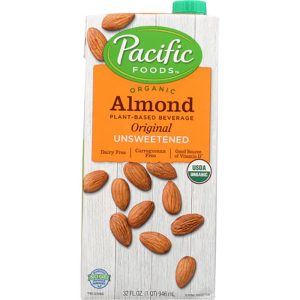 Pacific Foods – Mandeldrink – ungesüßt – 32oz