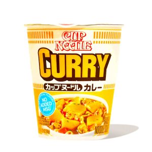 Nissin – Nudeln im Becher – Curry