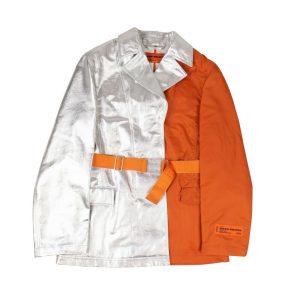 Blazer – Silber, Orange