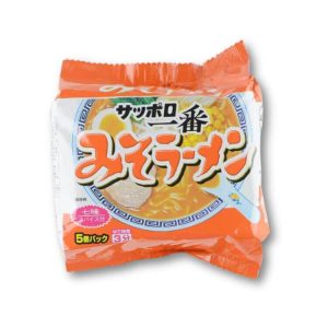 Sapporo Ichiban – Miso – Ramen – Packung – × – 5