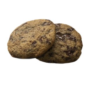 Zucker – Butter – Schokolade – Meersalz – Kekse mit Schokoladenstückchen – 48 Stück