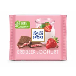 Ritter Sport – Erdbeeren – Joghurt – 100g
