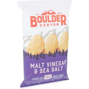 Boulder Canyon – Kartoffelchips – Essig – Meersalz – 5 oz – Packung – 12