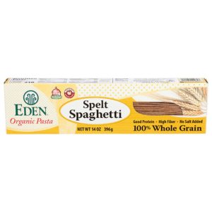 Eden Foods – Bio – Pasta – Dinkel – Spaghetti – 12 oz – Packung – 12