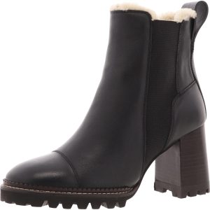 Kunstfell – Chelsea-Stiefel