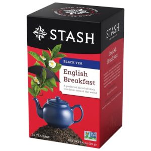 Stash – English Breakfast – Tee – 20 – Beutel – Packung – 6
