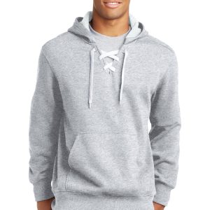 Sport-Tek Herren-Pullover – mit Schnürung, Kapuzen-Sweatshirt