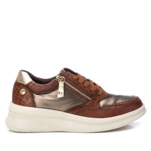 Damen-Sneaker – Sneaker, Camel, 7804010201148
