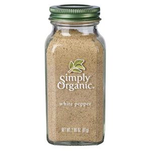 Simply Organic – Würzmischung – Pfeffer – Weiß – Flasche – 2.86 oz – Packung – 6