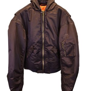 Balenciaga – mit Kapuze – Bomberjacke – Braun – Polyester – 7733858205756