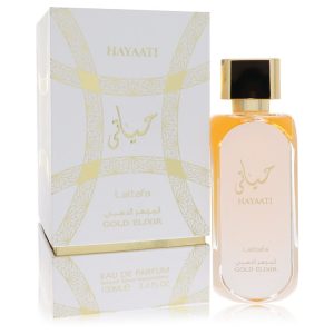 Lattafa Hayaati Gold Elixir von Lattafa – Eau de Parfum, Spray, 3,4 oz, für Damen