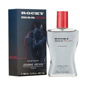 Rocky Man Red Light von Jeanne Arthes – Eau de Toilette, Spray, 3,3 oz, für Herren