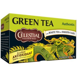 Celestial Seasonings – authentisch – Grüntee – 20 – Beutel – Packung – 6