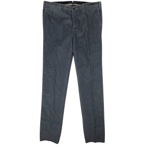 Pantaloni Torino Hose – schmale Passform, elastisch, Cord, Blau