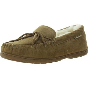 Loafer – Schleife, Leder, Hausschuhe
