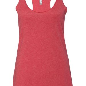 Next Level Damen-Tanktop – Triblend, Ringerrücken, 7824344514620
